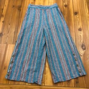 Madewell wide leg linen pants